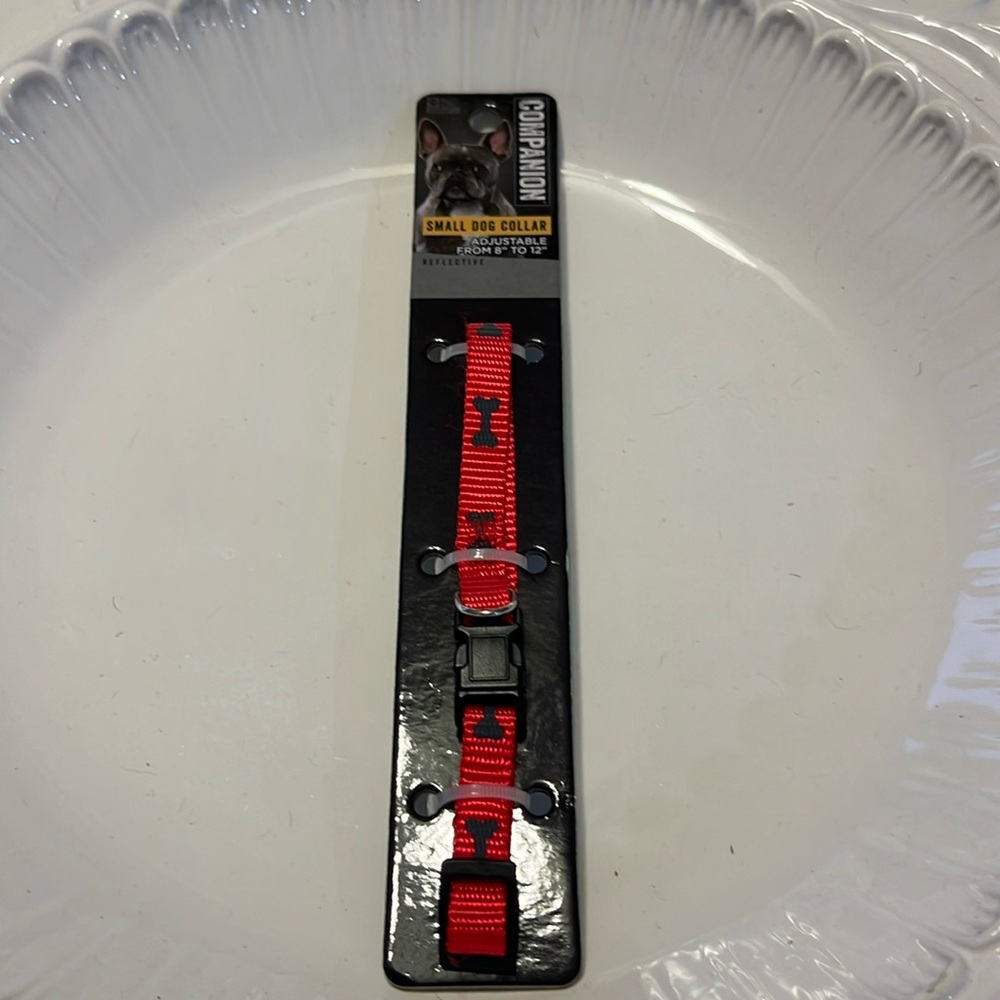 Companion small dog collar 8-12 inches